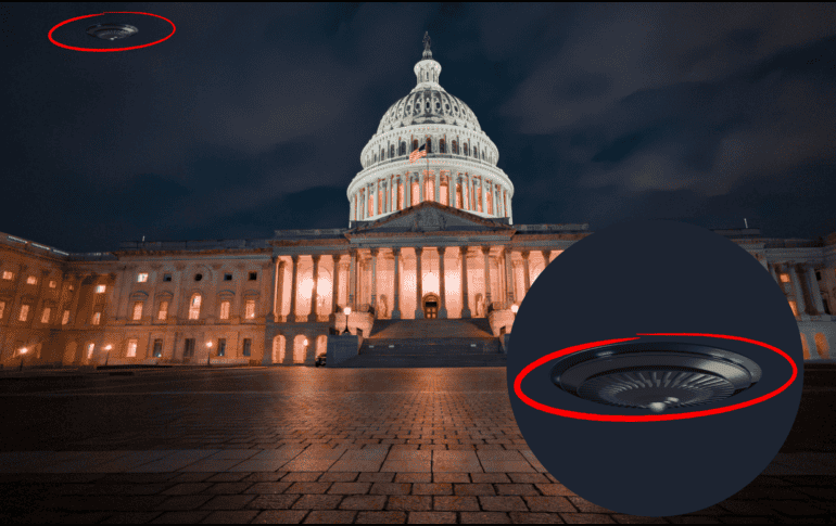 El término OVNI bien es un acrónimo del inglés unidentified flying object (UFO). CANVA