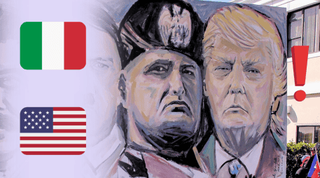 Trump encarna muchos rasgos que el populismo heredó del fascismo, especialmente de Mussolini AP/D. Higgins