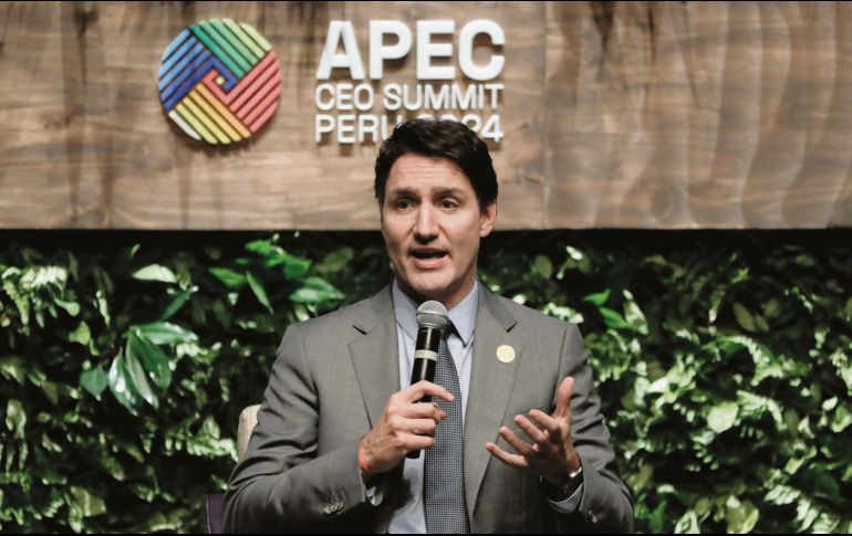 Justin Trudeau tendrá cita con la Mandataria mexicana en el G20. EFE