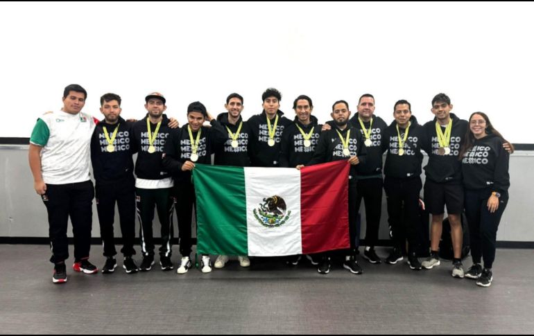 El Tri logró una destacada actuación en la justa deportiva. ESPECIAL