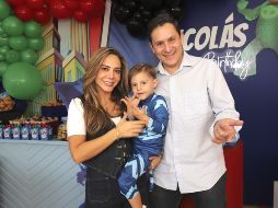 Cumpleaños de Nicolás Íñiguez Briseño. GENTE BIEN JALISCO/ Claudio Jimeno