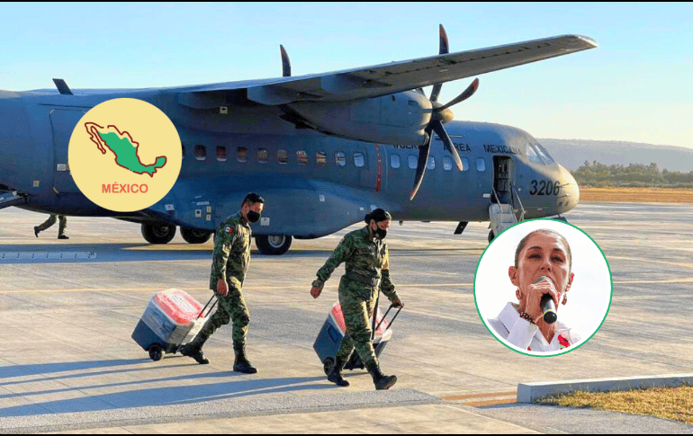 Sheinbaum defiende y halaga al pueblo mexicano, incluyendo a las Fuerzas Armadas de México. El INFORMADOR / R. Rivas y H. Figueroa