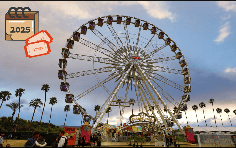 Conoce el lineup completo de Coachella 2025. AFP / ARCHIVO