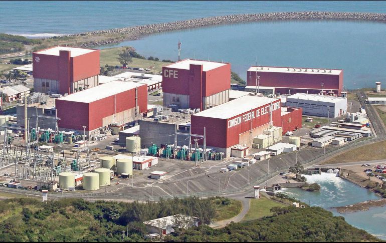 Laguna Verde opera con dos unidades generadoras, suficiente energía para abastecer a millones de habitantes. EL INFORMADOR/ Archivo