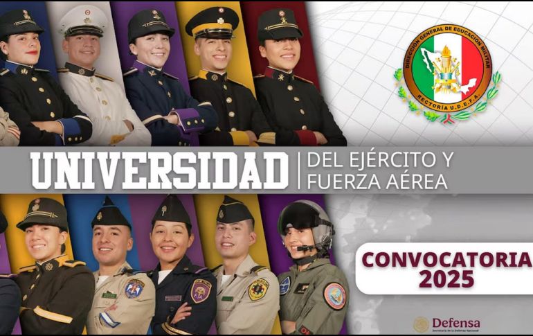 Los aspirantes deberán cumplir con una serie de requisitos, que incluyen exámenes de admisión, evaluaciones físicas, así como una rigurosa selección. ESPECIAL / SISTEMA EDUCATIVO MILITAR