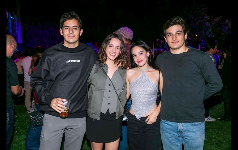 Rodrigo Ruiz, Isabella del Toro, Génesis Quintana y Mateo Ruiz. GENTE BIEN JALISCO / J. Soltero