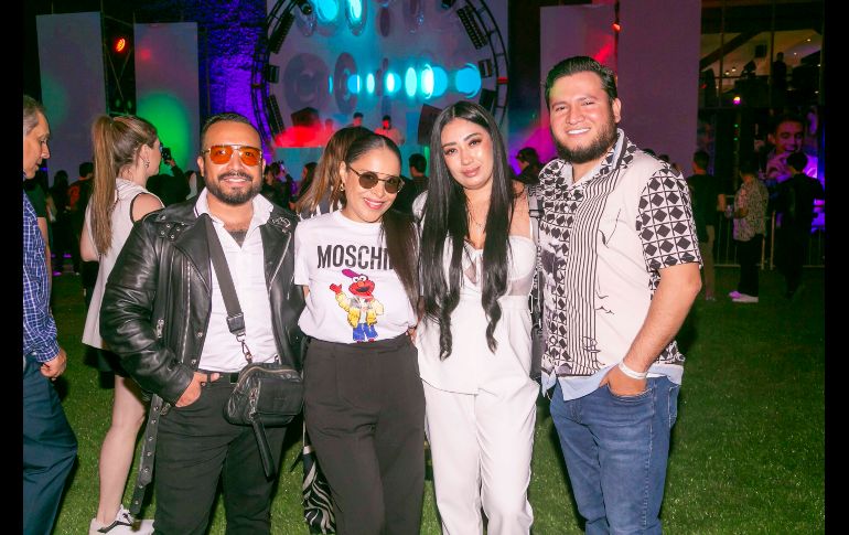 Héctor Manzano, Paty Vélez, Lupita Sandoval y Juan Loera. GENTE BIEN JALISCO / J. Soltero
