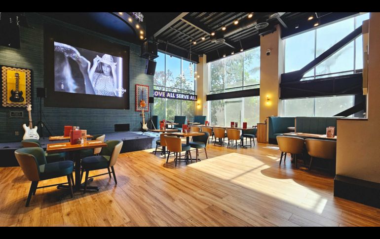 El nuevo Hard Rock Cafe Guadalajara. GENTE BIEN JALISCO / Cortesía.