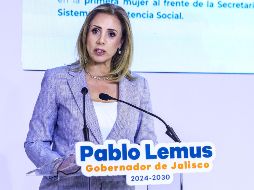 Fabiola Loya, actual titular del Sistema de Asistencia Social del Estado, será la nueva titular de la SISEMH. EL INFORMADOR / A. Navarro
