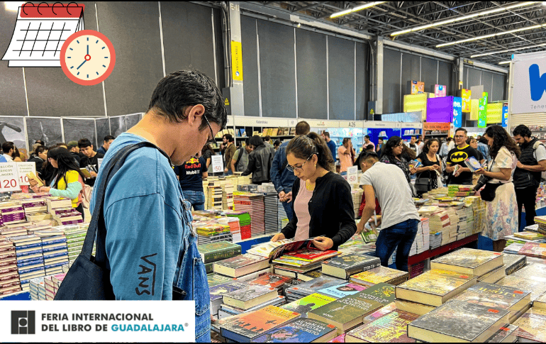 Asiste a la Feria Internacional del Libro 2024 en Guadalajara. EL INFORMADOR / ARCHIVO