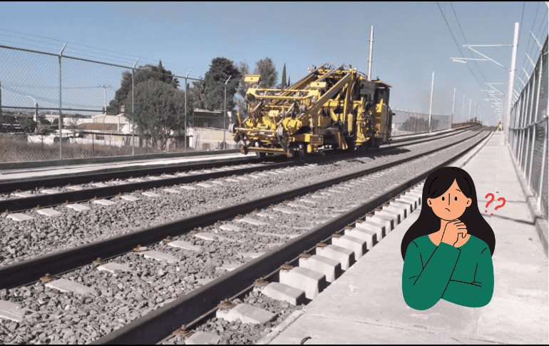 La construcción de la vía férrea de AIFA-Pachuca comenzará entre los meses de marzo-abril del año entrante, contemplando un límite de un año con tres meses. SUN/A. CONTRERAS