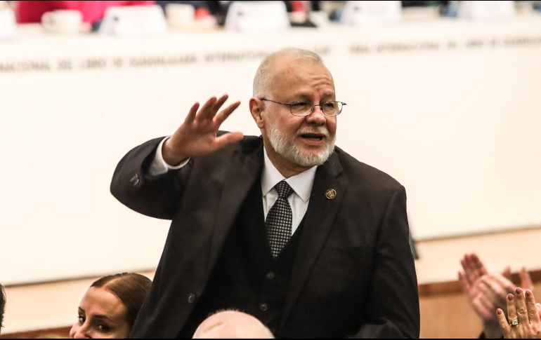 Trino Padilla es el nuevo presidente de la Feria Internacional del Libro. EL INFORMADOR / A. Navarro