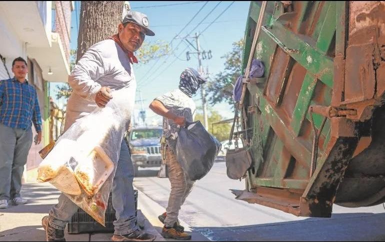 De acuerdo con la más reciente encuesta, el 67.73% de los participantes aseguran que el servicio de recolección de basura es confiable. EL INFORMADOR/H. Figueroa