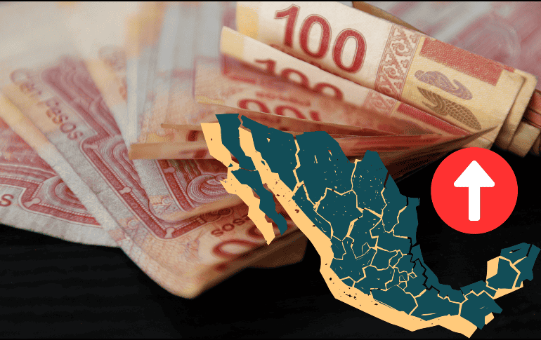 El aumento en los salarios mínimos generales del país se compone de dos elementos clave: el salario mínimo vigente del año anterior y la suma del MIR. EL INFORMADOR / ARCHIVO