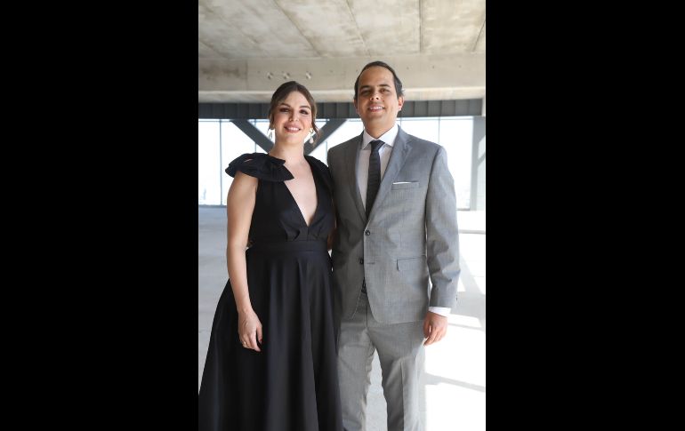 Mariana Flores y Ricardo Alarcón. GENTE BIEN JALISCO / C. Jimeno