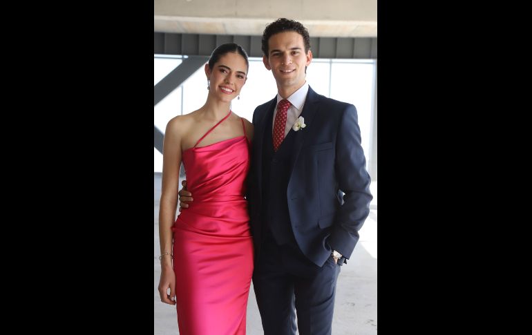 Paola Iguiniz y Alex Flores. GENTE BIEN JALISCO / C. Jimeno