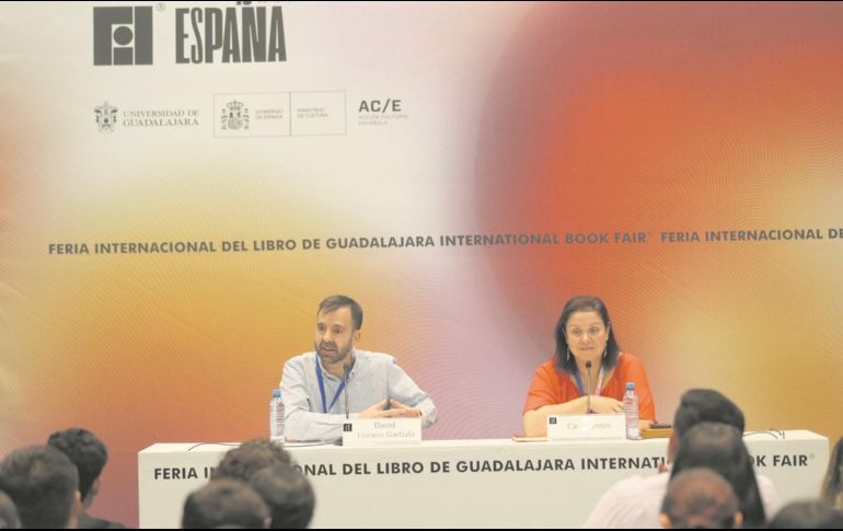 David Lozano y Care Santos son parte de la delegación española que en esta edición tiene el estatus de invitado de honor. SUN