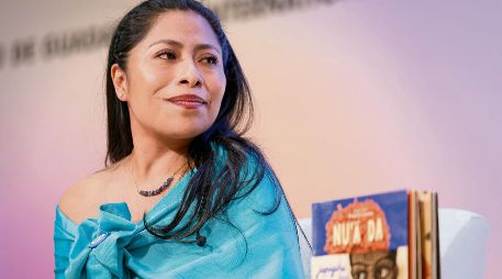 Ayer se realizó el conversatorio “Lo que nos hace humanos: una charla con Yalitza Aparicio”. EL INFORMADOR/H. Figueroa