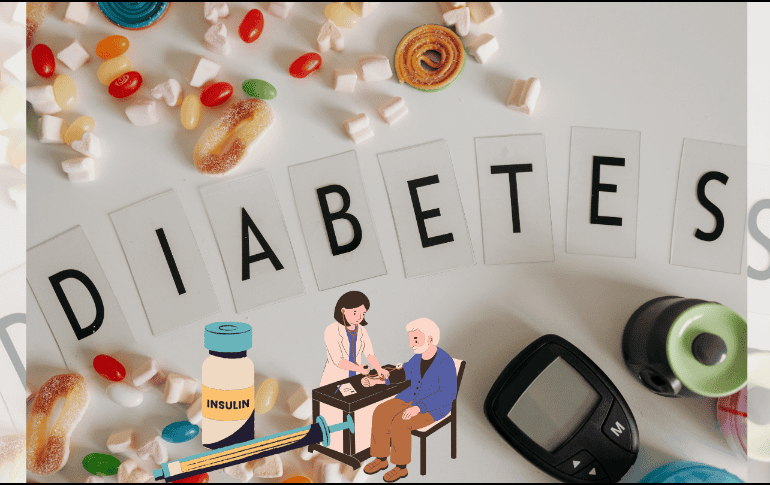 Si tienes algún factor de riesgo para la diabetes, como antecedentes familiares, sobrepeso u obesidad, es importante que te realices una prueba para detectarla. ESPECIAL/ CANVA