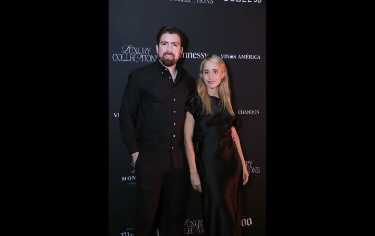 Vicente Aguilar y Andrea Camarena. GENTE BIEN JALISCO / C. Jimeno