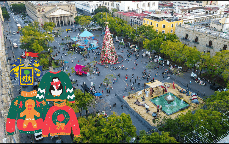 Celebra la navidad en Guadalajara con tu ugly sweater. EL INFORMADOR / ARCHIVO