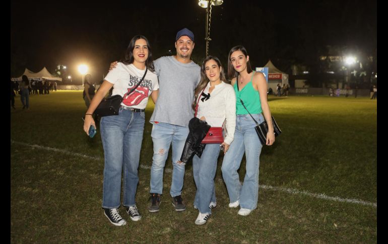 Laura Mata, Ernesto Oropeza, Mayra Oropeza y Fabiola Oropeza. GENTE BIEN JALISCO / A. Martínez