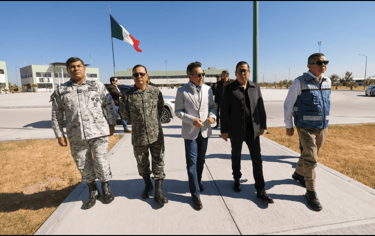 Pablo Lemus, gobernador de Jalisco, también visitará el Centro de Control y Vigilancia C4 de Lagos de Moreno. ESPECIAL
