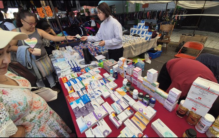 Las farmacias de tianguis no están reguladas por la autoridad. EL INFORMADOR