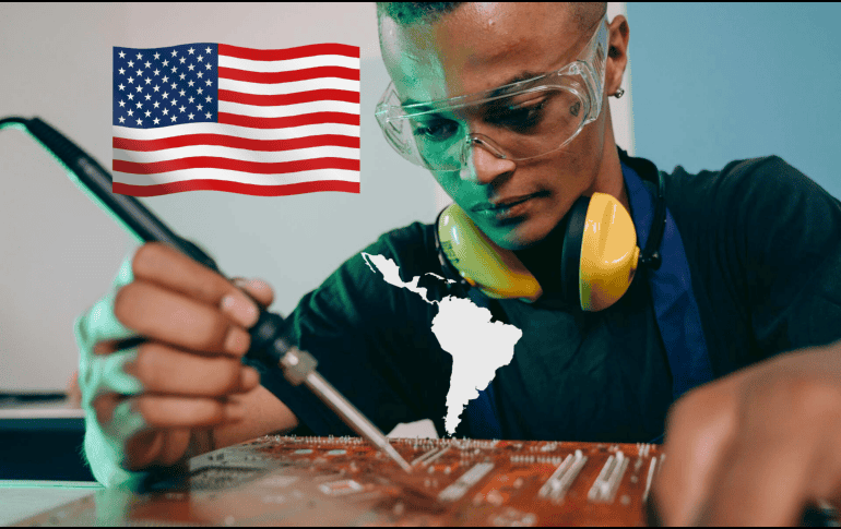 Industrias electrónicas y de tecnología buscan mano de obra no sólo en EU sino también en Latinoamérica. PEXELS/M. Nilov
