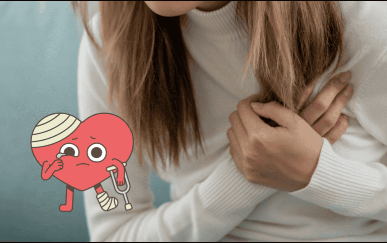 Algunas afecciones cardíacas progresivamente dejan el corazón demasiado débil. Canva