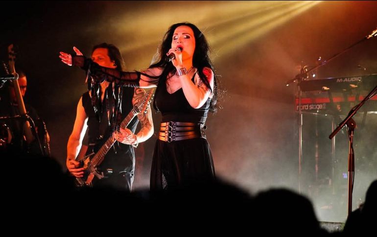 Este año, Marko y Tarja sorprendieron con 'Left on Mars', su primera colaboración desde 2004. EL INFORMADOR/ H. Navarro.