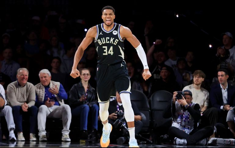 Giannis Antetokounmpo. La votación de los aficionados constituye el 50% de la fórmula de selección de los titulares del All-Star. AP/I. Maule