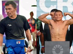 Pacquiao no dudó en dedicarle unos minutos a Cruz, mostrando su apoyo. Instagram/ @mannypacquiao, @isaacpitbullcruz.