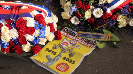 La masacre contra el periódico satírico Charlie Hebdo marcó el inicio de una nueva y sombría era para Francia. EFE / T. Suarez