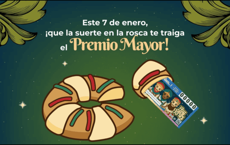 La Lotería Nacional realizará un sorteo especial con motivo del Día de Reyes. FACEBOOK / Lotería Nacional