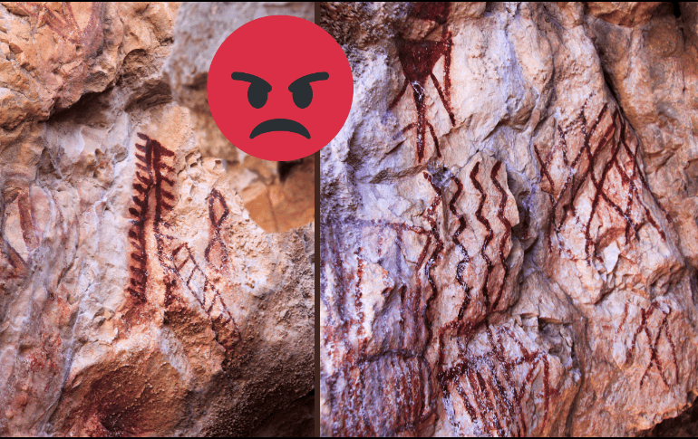 Estos ladrones contaban con herramientas mecánicas para robar una pintura rupestre. Flickr