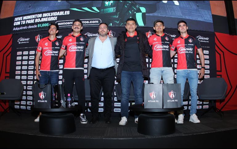 Ayer, Atlas presentó a sus refuerzos para encarar el Torneo Clausura 2025. IMAGO7