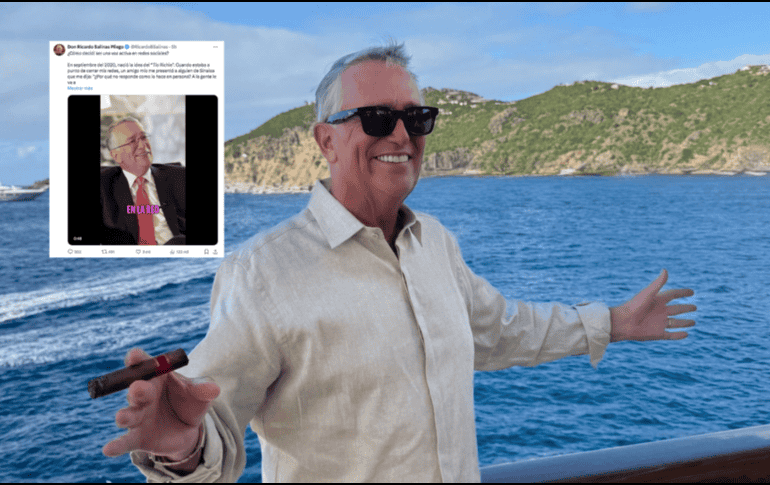 A diferencia de muchos otros empresarios que mantienen una presencia más institucional en plataformas digitales. X / @RicardoBSalinas