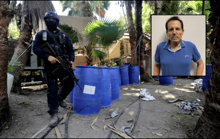 El viernes pasado, los navales en coadyuvancia con la Secretaría de la Defensa Nacional y FGR, localizaron y destruyeron un laboratorio clandestino en Topolobampo, Sinaloa y por la ubicación se infiere que pertenecía a 