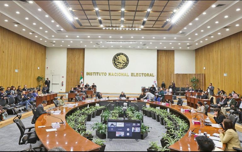 El Consejo General del INE dio luz verde al diseño de las boletas para la elección de jueces y magistrados. ESPECIAL