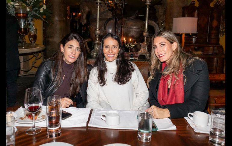 Daniela Esquivas, Caro Andrade y Blanca Flores Tostado. GFENTE BIEN JALISCO / A. Rodríguez