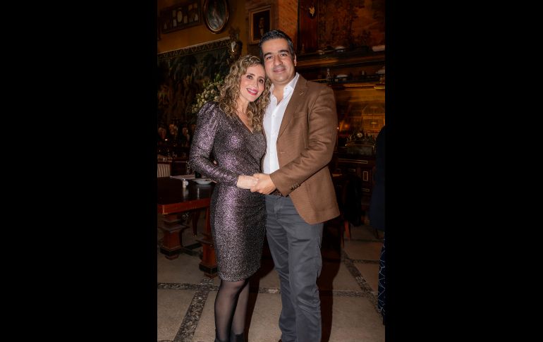 Lorena Ochoa y Eliseo Sánchez. GENTE BIEN JALISCO / A. Rodríguez