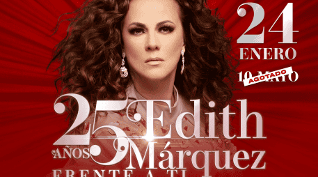 Edith Márquez celebra sus 25 años de carrera con 2 fechas en el Auditorio Telmex