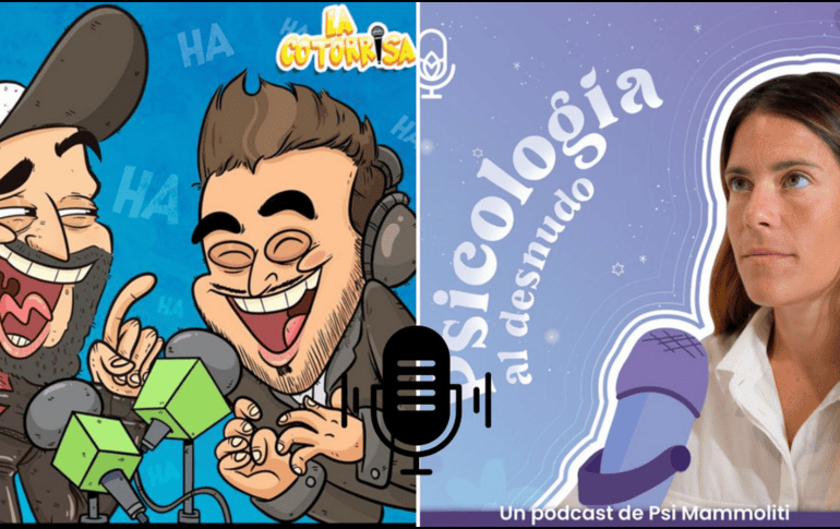 Estos podcast abarcan desde el humor y el entretenimiento hasta la educación y el desarrollo personal. ESPECIAL / SPOTIFY