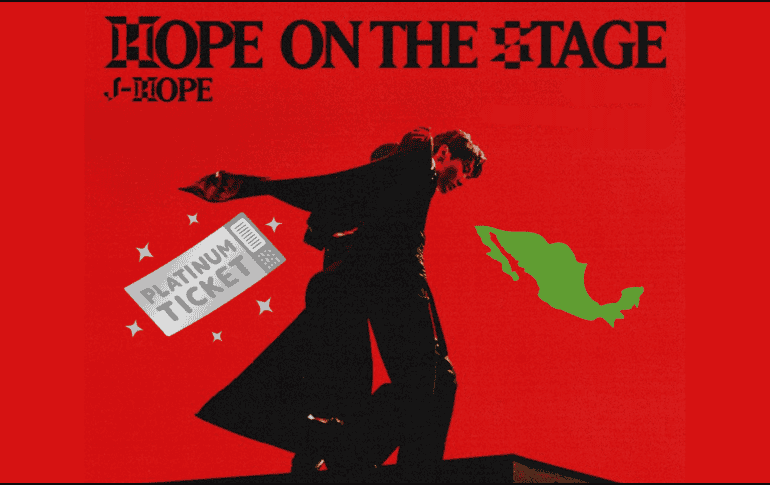 Compra de boletos para J-Hope en México 2025 será con tarifa dinámica. ESPECIAL/X/@BIGHIT_MUSIC
