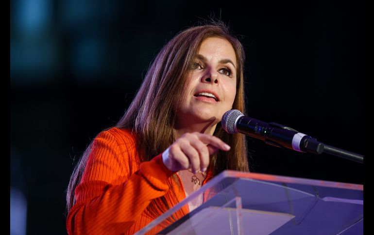 La rectora electa de la UdeG, Karla Planter, se comprometió a seguir con el diálogo y cercanía con la FEU y se dijo abierta a la crítica constructiva y a las sugerencias y exigencias que haga la comunidad universitaria. EL INFORMADOR / H. Figueroa