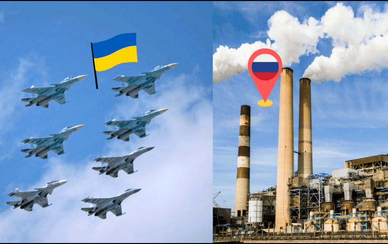 Ucrania lanza ataque hacia una fábrica de explosivos en Rusia. ESPECIAL/CANVA