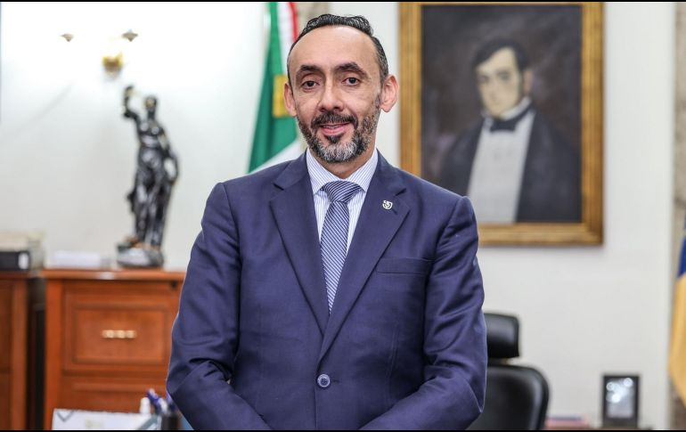 José Luis Álvarez Pulido, presidente del Poder Judicial de Jalisco. EL INFORMADOR/A. Navarro