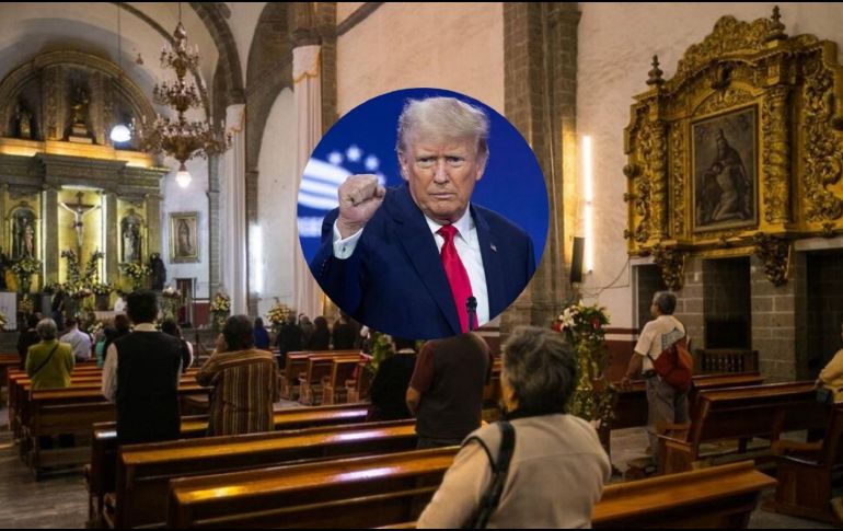 Aunado a ello, la institución expresó su preocupación por el discurso anti-inmigrante que ha caracterizado la retórica de Trump. EFE / SUN / ARCHIVO