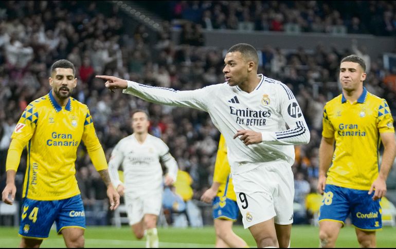 Kylian Mbappé ha dado mejores actuaciones con el Real Madrid partido a partido. EFE